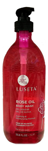 Luseta Rose Oil Paraben & Gluten Free Body Wash 33.8 Fl. Par