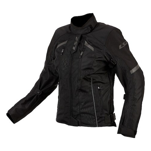 Campera Moto Cordura Mujer Ls2 Serra Negra Protecciones