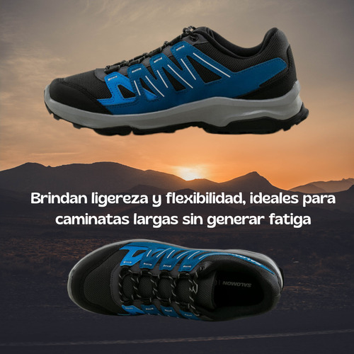 Zapatillas Salomon Trekking Urbano Store Senderismo Azul