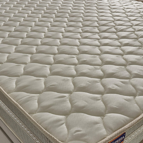 Colchão Casal Molas Max Force Pérola Bege Fortezza 138x188 Bege