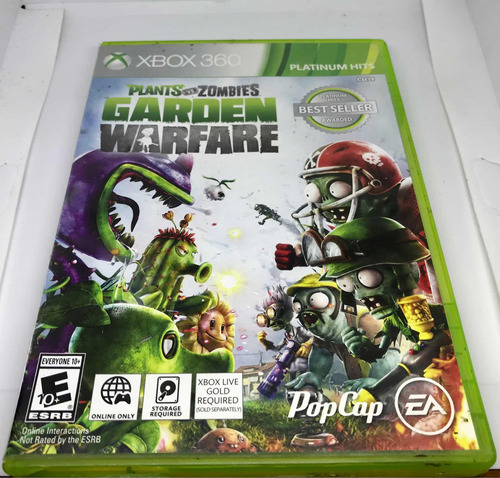 Plantas Vs Zombies Garden Warfare Xbox 360 Físico Original