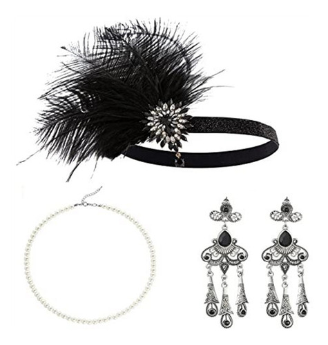 Set De Accesorios De Disfraz De Flapper Gatsby De Los Años 2