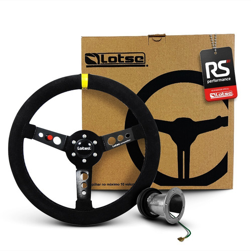 Volante Lotse Maxx Competition + Cubo Gm Corsa Pickup Celta