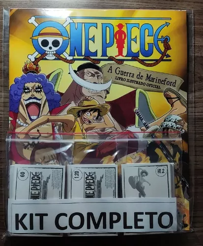 Álbum De Figurinhas - One Piece - Completo Para Colar