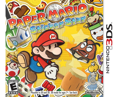 Paper Mario Sticker Star 3ds