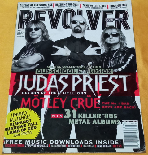 F Revolver Judas Priest Motley Crue Usa 2005 Ricewithduck