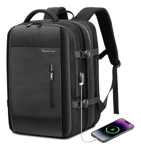 Mochila Viagem Executiva Grande Notebook Masculina Feminina
