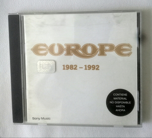 Europe 1982 1992 Grandes Éxitos Cd Original  