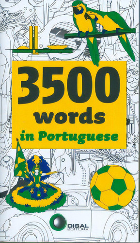 3500 words in portuguese, de Belhassen, Thierry. Disal Editora, capa mole em português, 2009