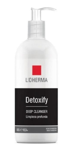 Lidherma Detoxify Deep Cleanser Gel Jabon De Limpieza 480gr