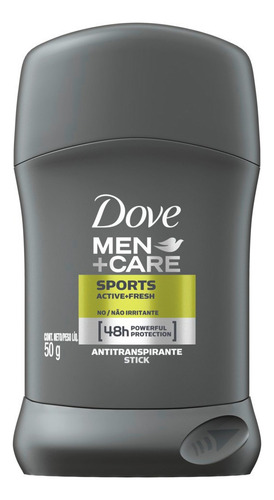 Antitranspirante en barra Dove Sports 50 g