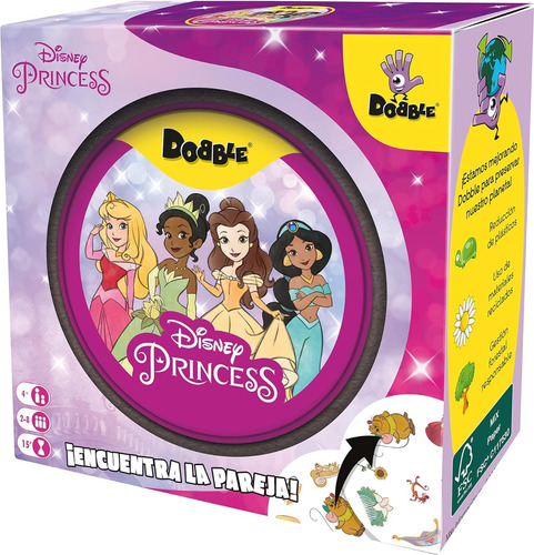 Juego De Mesa Dobble Disney Princesas Español Nuevo