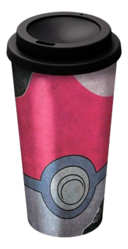 Pokemon Vaso Coleccionable 520 Ml Cafe Doble