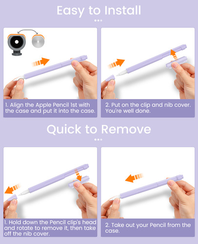 Funda De Silicona For Lápiz Apple Pencil De 1.ª Generación
