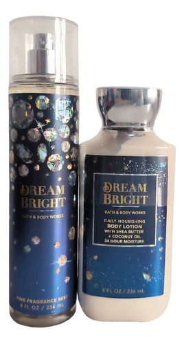 Crema Y Splash Bath & Body Works Dream Bright Original 