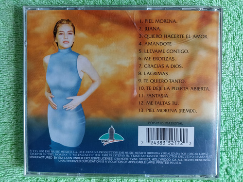Eam Cd Thalia En Extasis 1995 + Remix Cuarto Album D Estudio