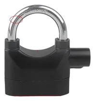 Comprar Candado Alarma De Seguridad Para Motos Bicicletas - Negro 