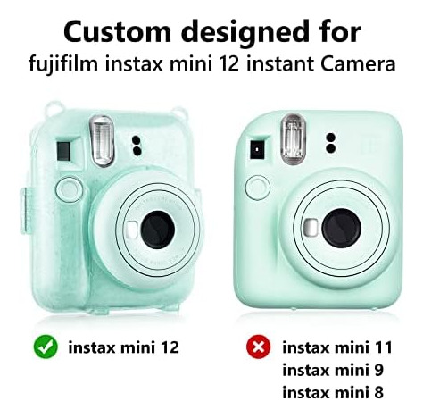Funda Rieibi Transparente Compatible Con Fuji Instax Mini 12