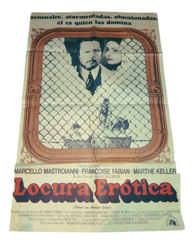 Póster Gigante Locura Erótica Películas Mate 70x110 Cm (Usado)