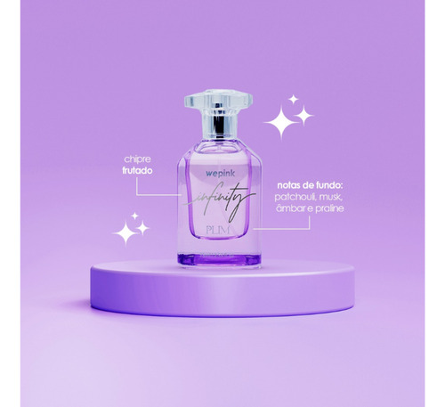 Perfume Infinity Plim 75ml Virginia Fonseca - Wepink
