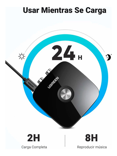 Receptor Bluetooth 5.0 De Audio 30445 Ugreen