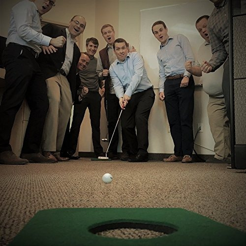 Imagen 4 de 5 de Upstreet Putting Green Indoor Golf Mat Para Practicar - Incl
