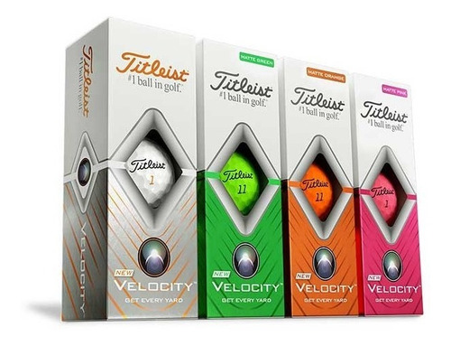 Imagen 1 de 2 de Pelotas X 3 Unidades. Titleist Velocity Golflab