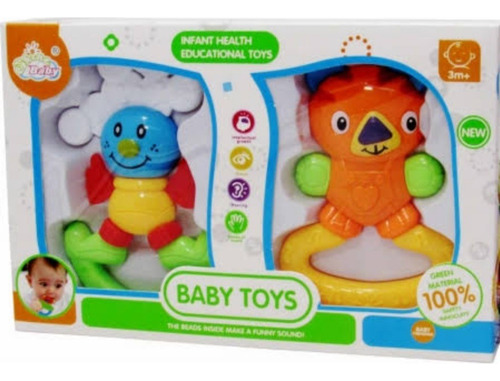 Set Sonajero Mordillo Baby Toys Bechar 61324