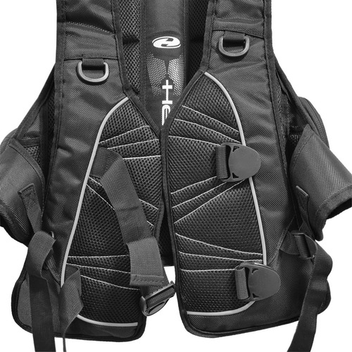 Mochila Moto Touring Semi Rigida Held Ontario Color Negro