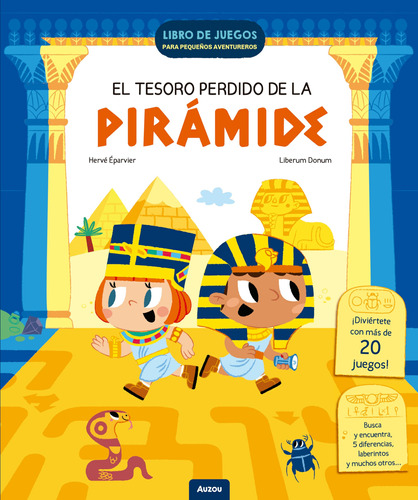 El Tesoro Perdido De La Pirámide, Libro De Juegos Para 81faq