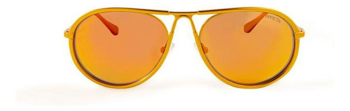 Gafas Invicta Eyewear I 23077-s1r-09 Dorado Unisex Color De La Lente Amarillo
