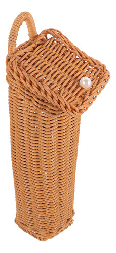 Cesta Colgante De Ratán Para Baño Con Macetas