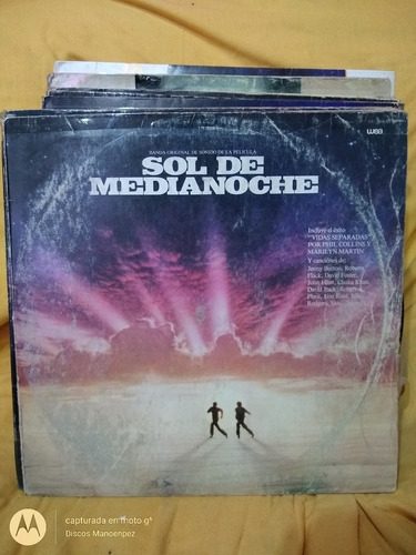 Vinilo Sol De Medianoche Foster Plant Reed Rodgers Bs1