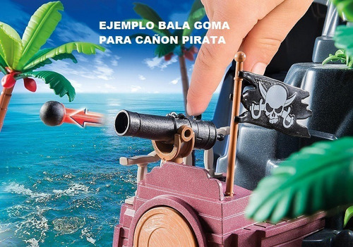 Playmobil Cañón Pirata Medieval