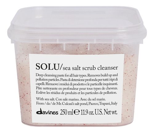 Exfoliante Davines Cuero Cabelludo Sea Salt Scrup 250 Ml