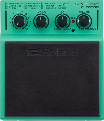 Pad De Percusion Sonidos Electrónicos Spd-1e