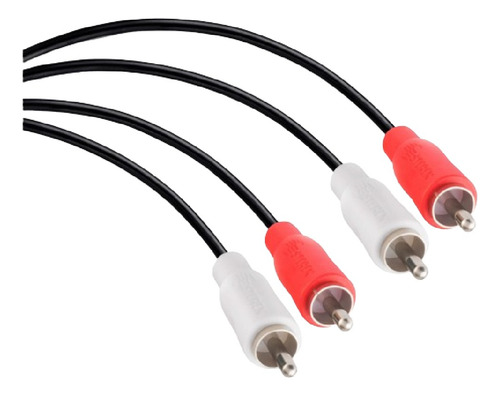Cable Rca 2 Plug A 2 Plug De 1,8 M, Ultradelgado. 255-125