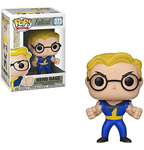 Funko Pop! Juegos: Fallout - Vault Boy (nerd Rage), Estánda