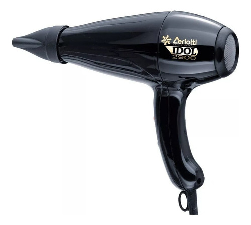 Secador De Pelo Ceriotti Idol 2000w W443 Color Negro