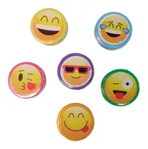 Comprar Pack X6 Sellos Infantiles Emojis Caritas Emoticones Souvenir