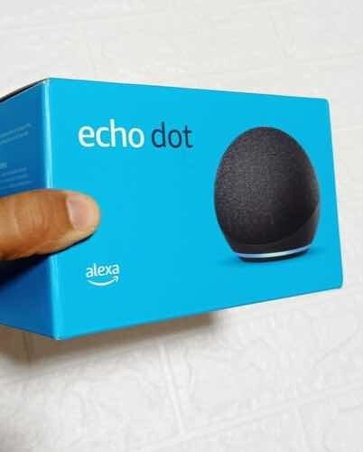 Imagen 1 de 4 de Corneta Inteligente Alexa Echo Dot 4ta Generación