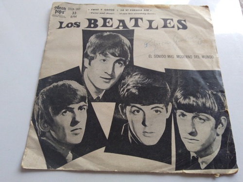Los Beatles - Twist Y Gritos Simple 7 (Usado)