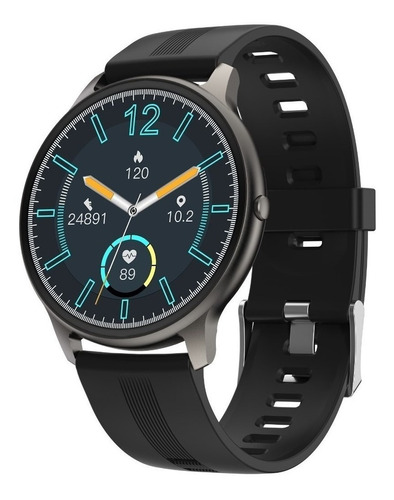 Relógio Inteligente Smartwatch Blulory Redondo + Brindes 