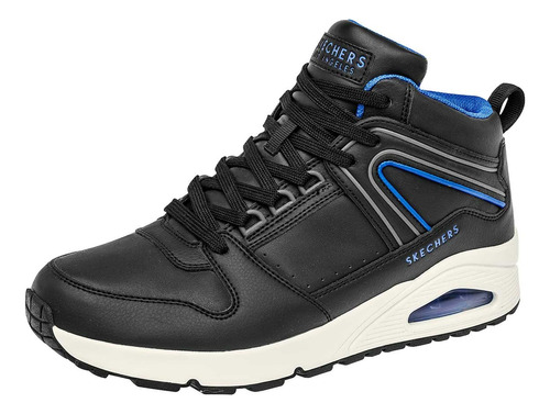 Tenis Hombre Skechers 232547bkbl Negro 119-618