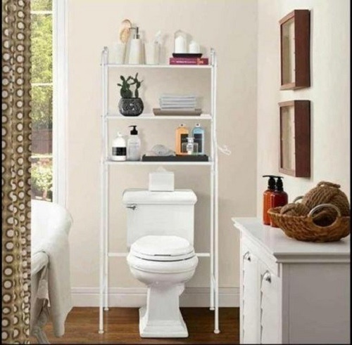 Imagen 4 de 4 de Estante Para Baño Cocina Lavadora De Acero Inoxidable