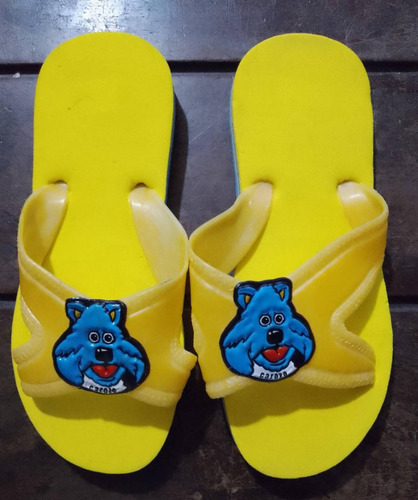 Carozo Y Narizota Pantuflitas Amarillas T32 (Usado)