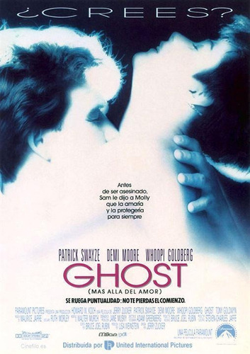 Dvd Ghost | Ghost, La Sombra Del Amor (1990) Latino