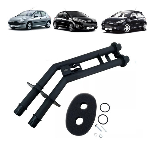 Tubo Conexao Radiador Ar Quente Peugeot 206 207 307 6448n9