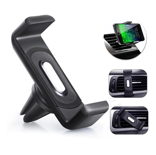 Imagem 1 de 6 de Suporte Automotivo Veicular Saída Ar Condicionado Smartphone