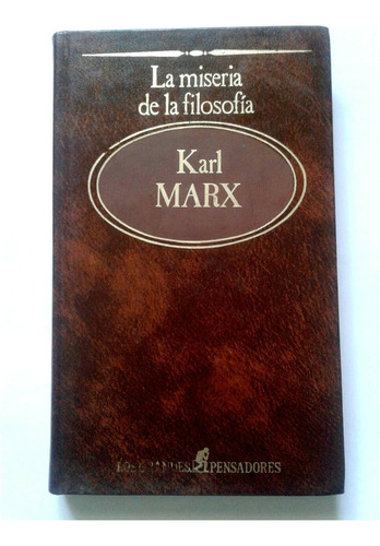  La Miseria De La Filosofía Karl Marx 